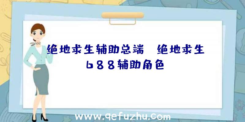 「绝地求生辅助总端」|绝地求生688辅助角色